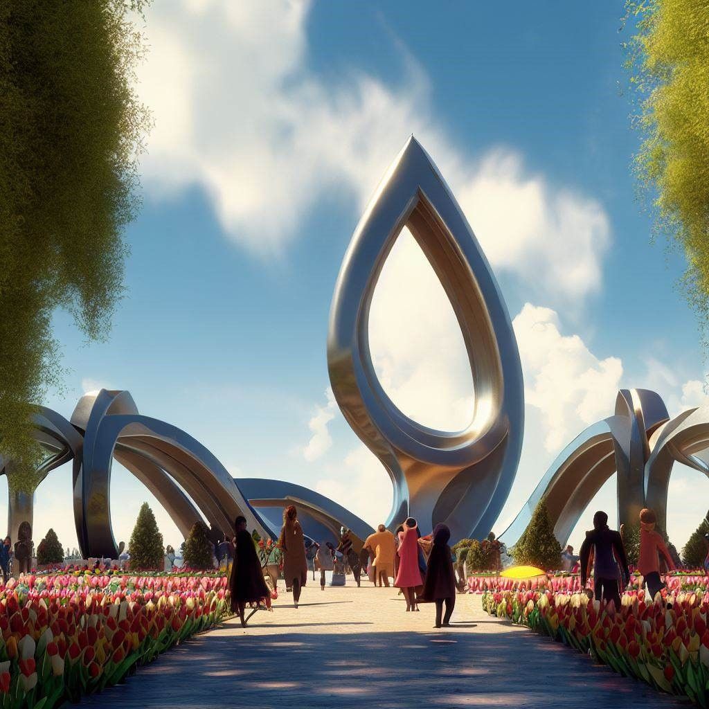 #پارکرود #پارکرود_کرج #ملیحه #اعظمی #رودخانه_کرج #ملیحه_اعظمی #شهرداری #کرج #طراحی_ورودی #المان_شهری #محوطه_ورودی  #نماد_شهری #