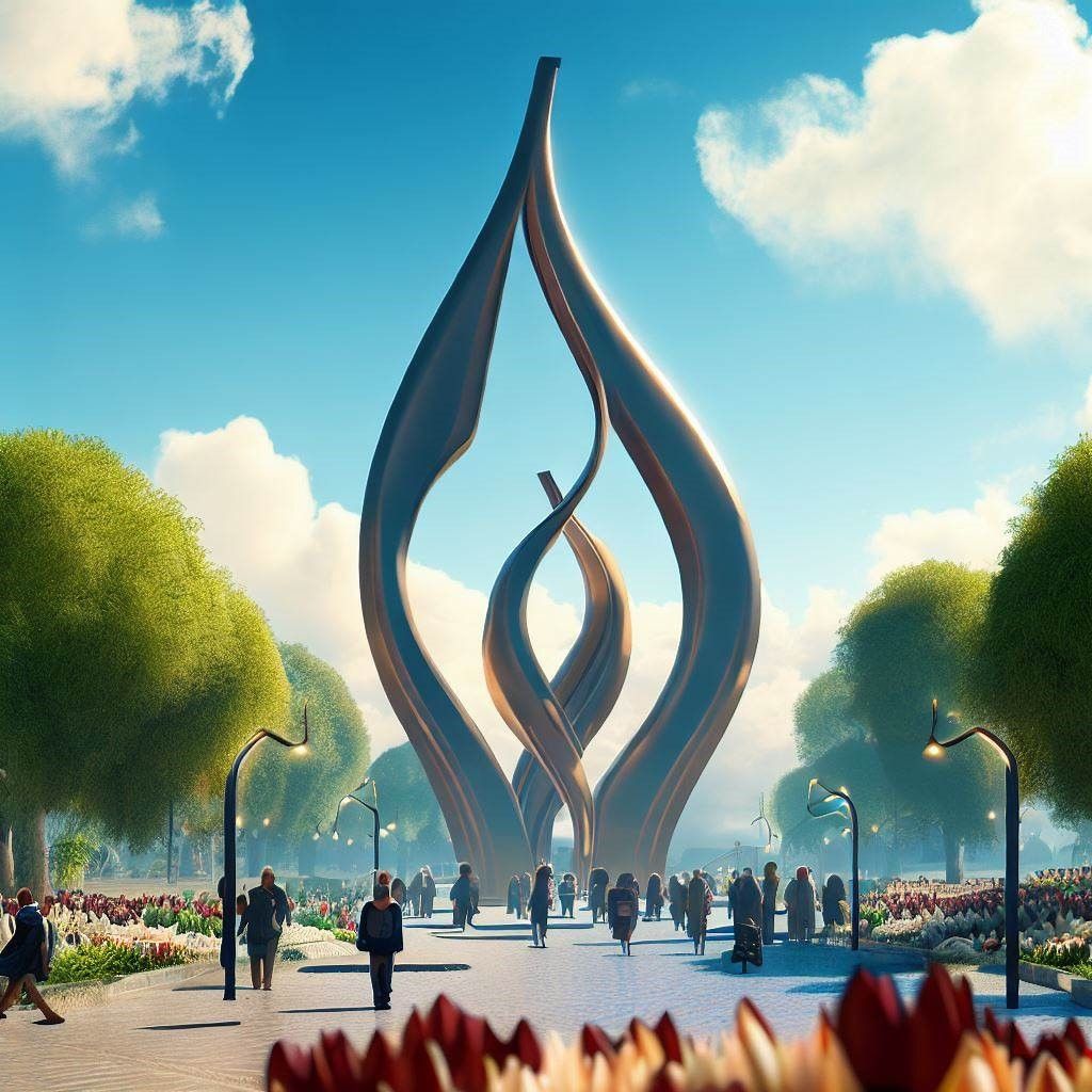 #پارکرود #پارکرود_کرج #ملیحه #اعظمی #رودخانه_کرج #ملیحه_اعظمی #شهرداری #کرج #طراحی_ورودی #المان_شهری #محوطه_ورودی  #نماد_شهری #
