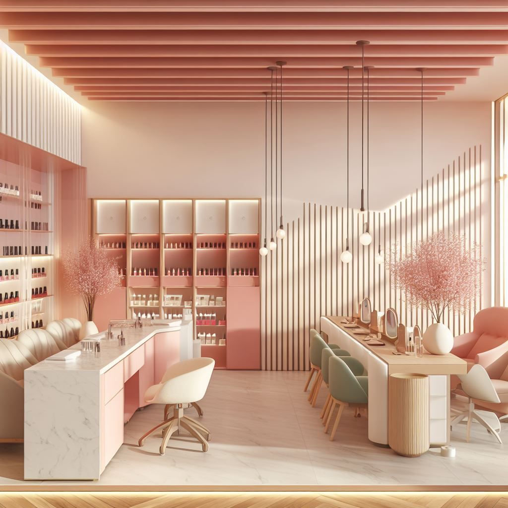 فضایی برای کار تو # ملیحه# اعظمی# ملیحه اعظمی# معماری# طراحی معماری# طراحی سالن زیبایی# سالن ناخن