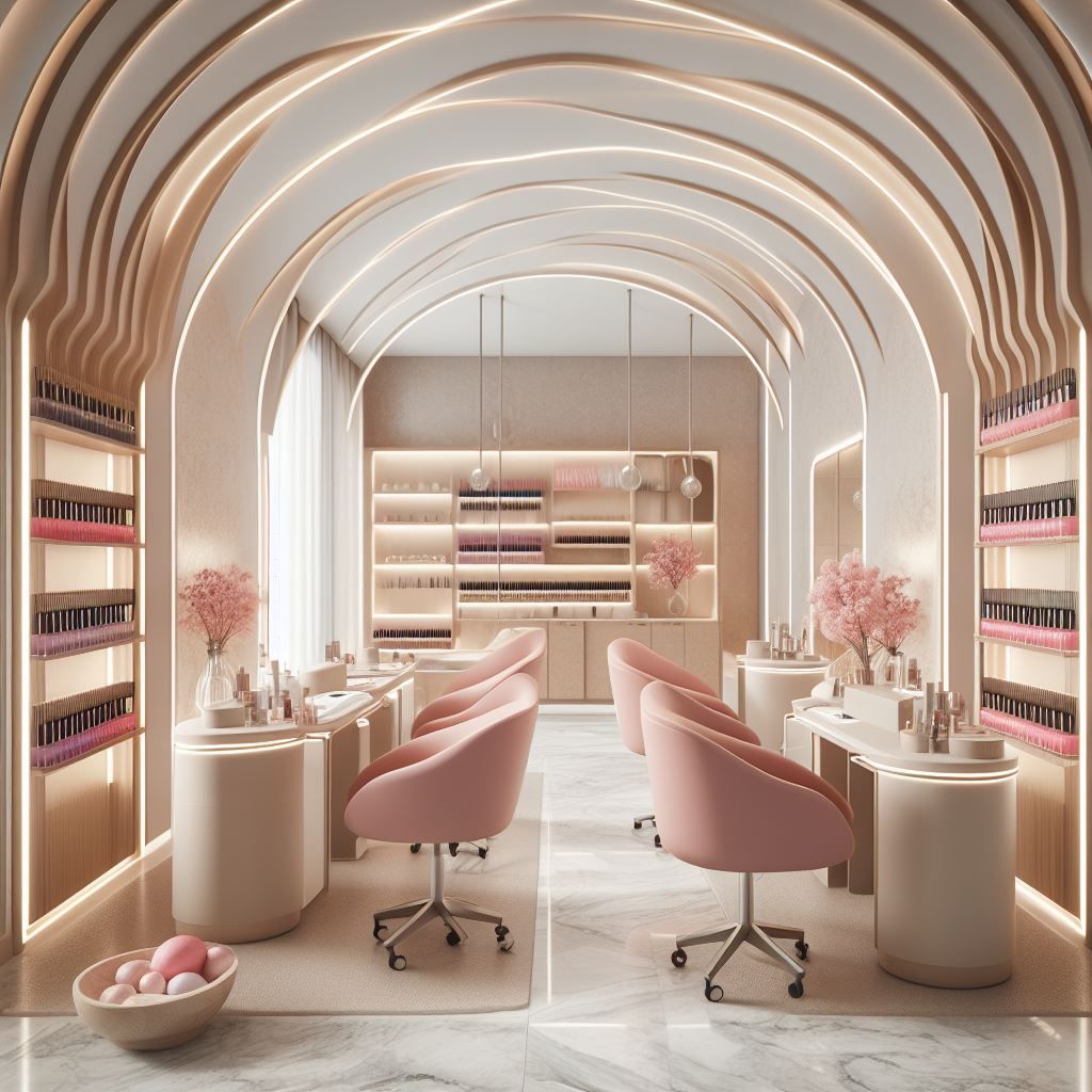 فضایی برای کار تو # ملیحه# اعظمی# ملیحه اعظمی# معماری# طراحی معماری# طراحی سالن زیبایی# سالن ناخن