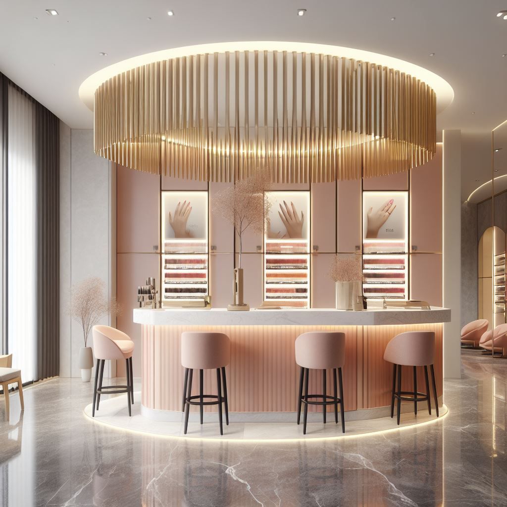 فضایی برای کار تو # ملیحه# اعظمی# ملیحه اعظمی# معماری# طراحی معماری# طراحی سالن زیبایی# سالن ناخن