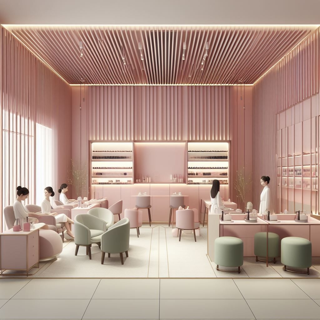 فضایی برای کار تو # ملیحه# اعظمی# ملیحه اعظمی# معماری# طراحی معماری# طراحی سالن زیبایی# سالن ناخن