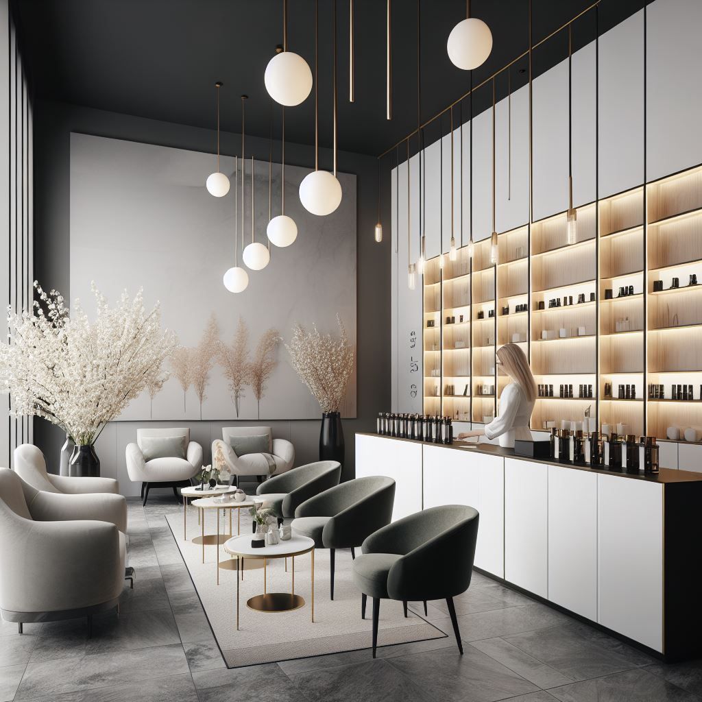 فضایی برای کار تو # ملیحه# اعظمی# ملیحه اعظمی# معماری# طراحی معماری# طراحی سالن زیبایی# سالن ناخن