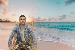 آرامش دریا...