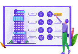 سیستمهای جریان ضعیف GPON