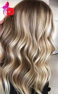 تکنیک رنگ موی هایلایت