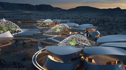 زندگی آینده در مریخ را ببینید! +تصاویر