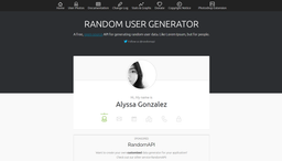 آموزش کار با RandomUser API در جاوا اسکریپت
