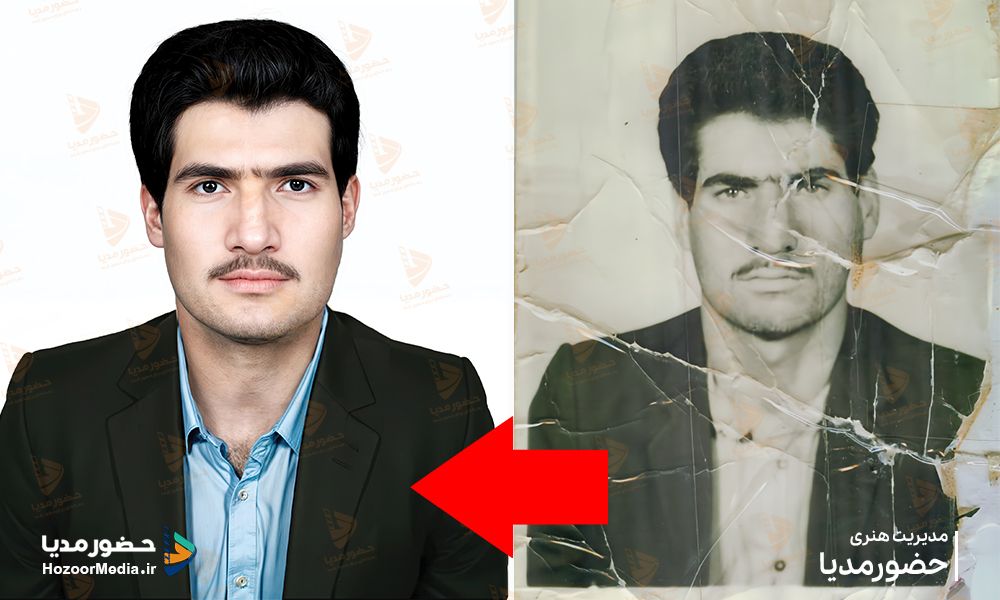 نمونه آگهی ترحیم طراحی شده توسط استودیو حضورمدیا 