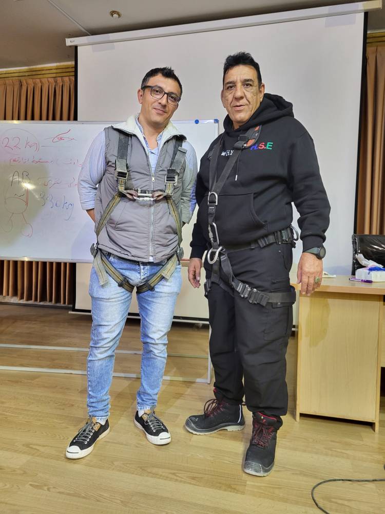 دوره آموزش کار در ارتفاع  اداره کار کرج