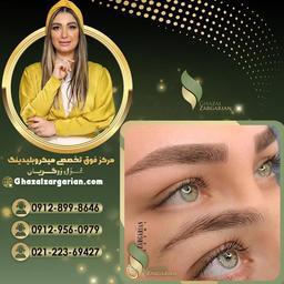 میکروپیگمنتیشن ابرو با غزل زرگریان