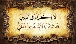 تفسیر آیه لا اکراه فی الدین