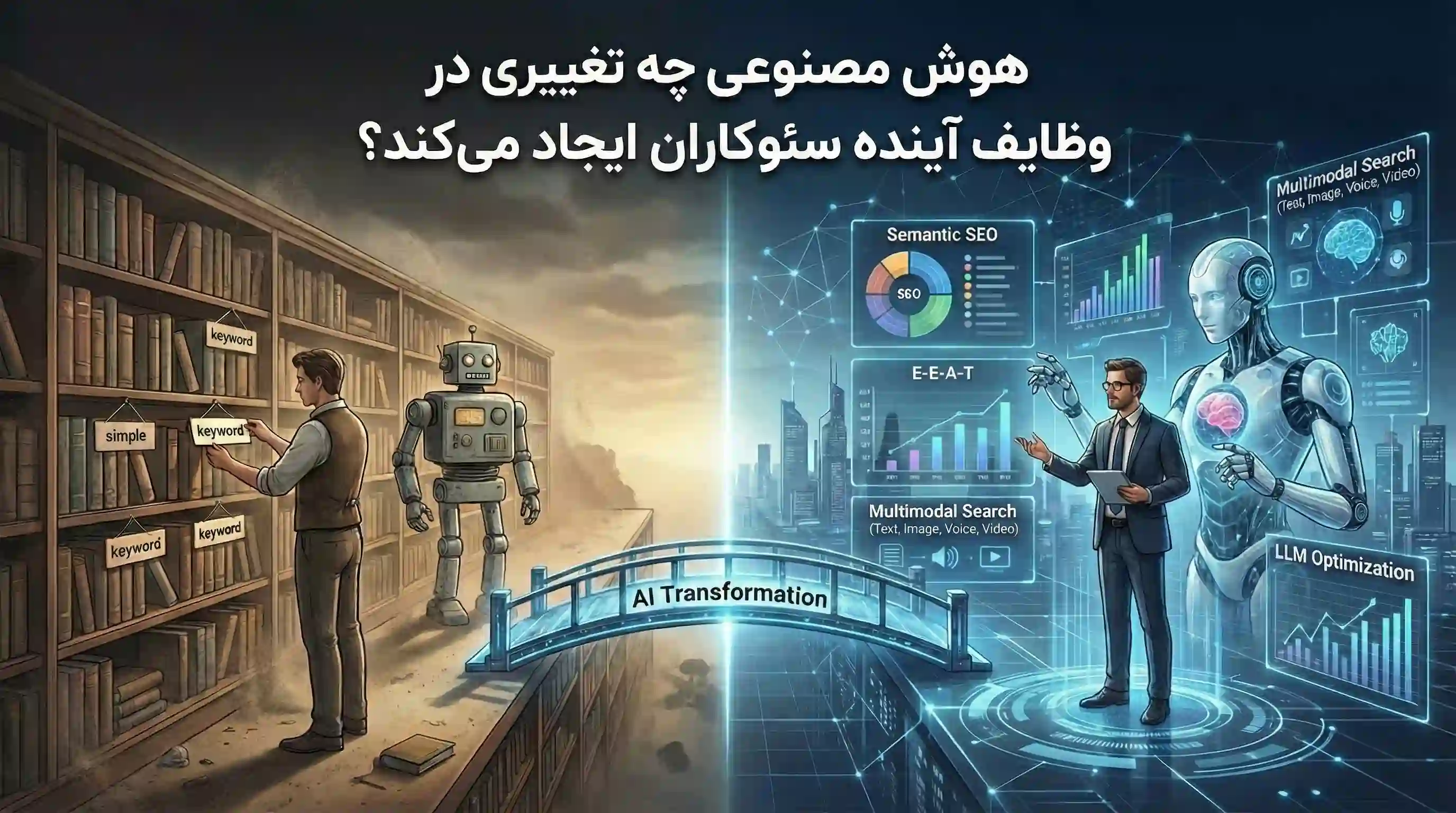 هوش مصنوعی چه تغییری در وظایف آینده سئوکاران ایجاد می‌کند؟