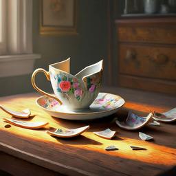 فنجان شکسته محبوب!