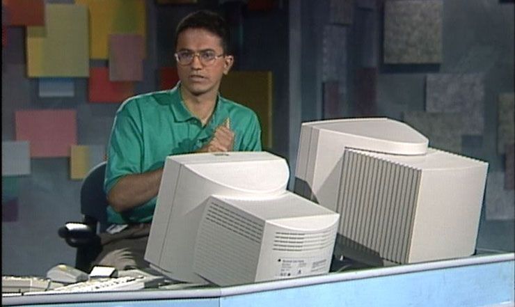 جوانی ساتیا نادلا در مایکروسافت