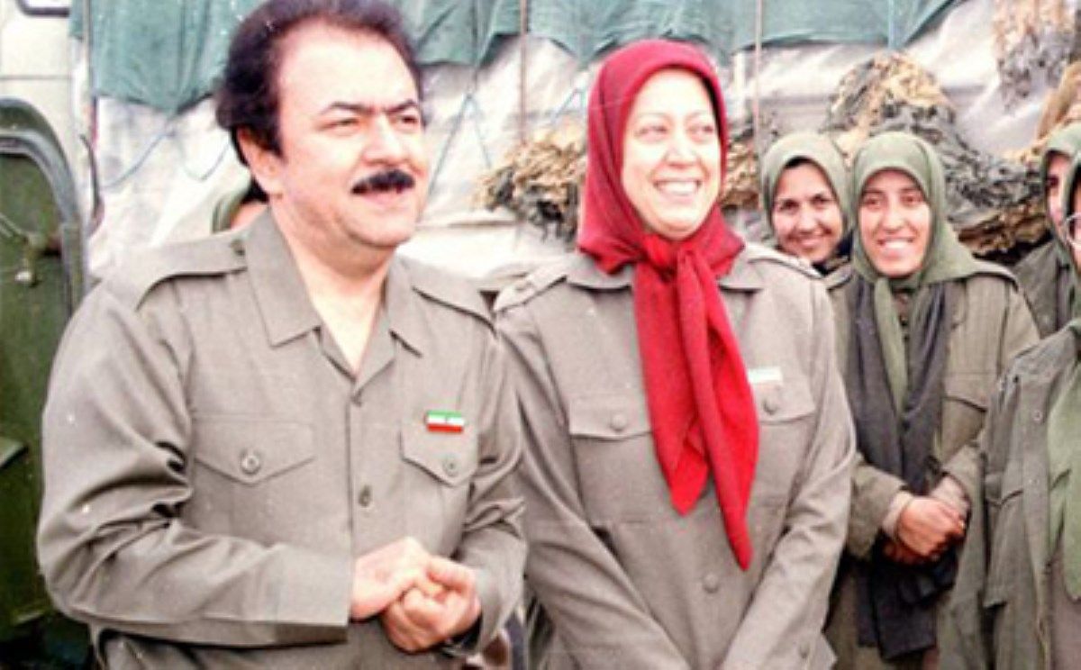 مریم رجوی و مسعود رجوی ، رهبران مجاهدین خلق