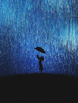 چتر، باران و دیگر هیچ