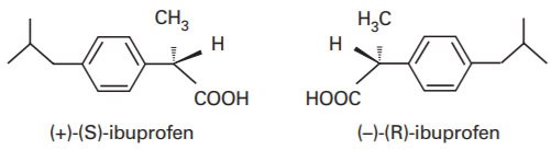 تنها مولکول سمت راست (و نه تصویر آینه ای) باعث کم شدن سردرد میشود!