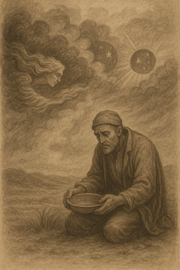 ابر و باد و مه و خورشید و فلک درکارند تا تو نانی به‌دست نیاری!