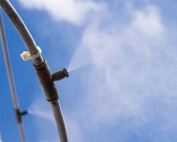 کاربرد بخاری تابشی و مه پاش در گلخانه