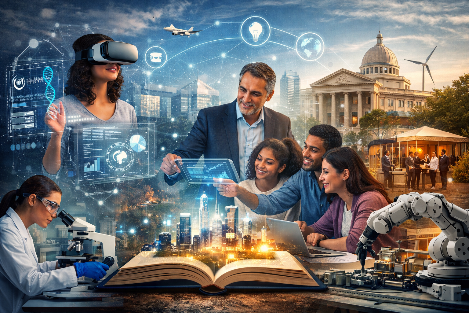 نسل پنجم دانشگاه یک اکوسیستم هوشمند خلق ارزش پایدار