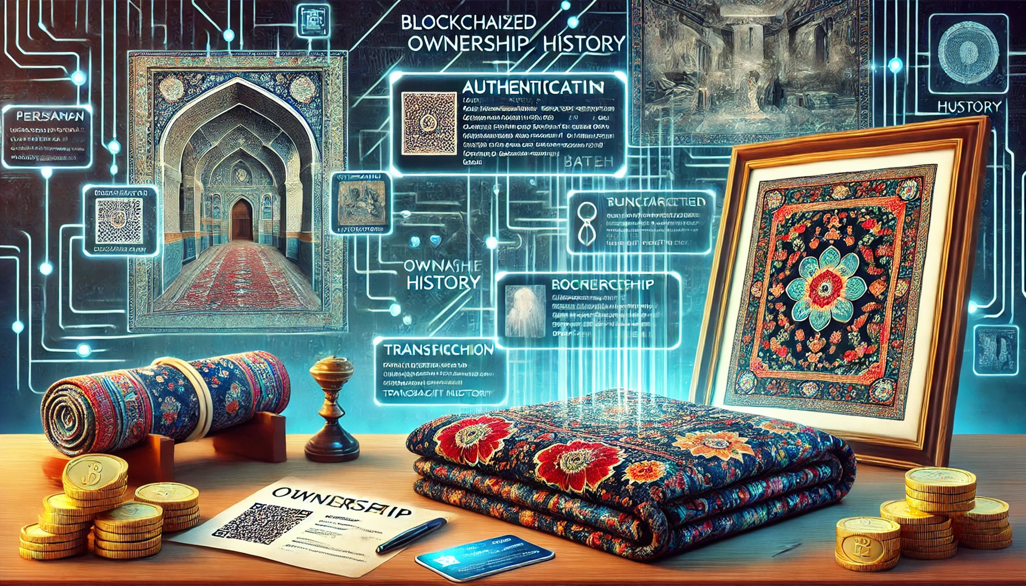 راگ‌کوین یا کارپت‌کوین؛ پیوندی هوشمند میان فرش ایرانی و اقتصاد دیجیتال جهانی‌