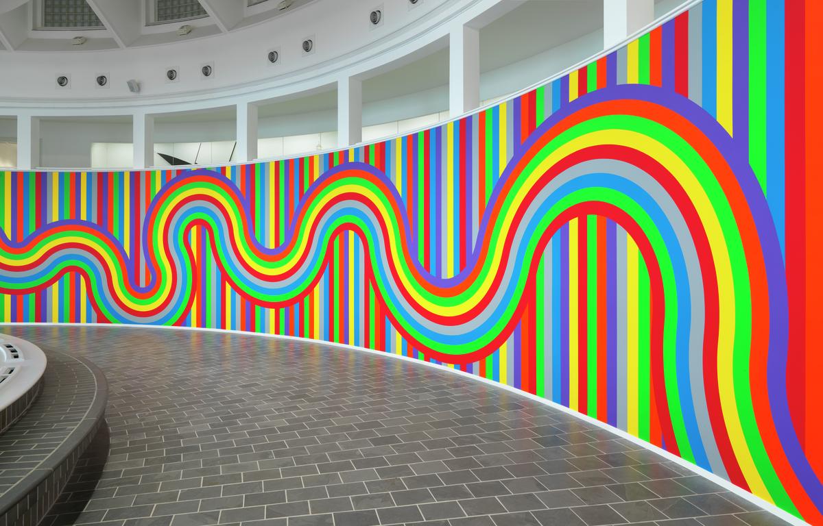 نقاشی دیواری اثر Sol LeWitt