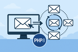 ساخت یک سیستم فوروارد ایمیل چند حسابه با PHP 8: رویکردی مدرن برای مدیریت ایمیل
