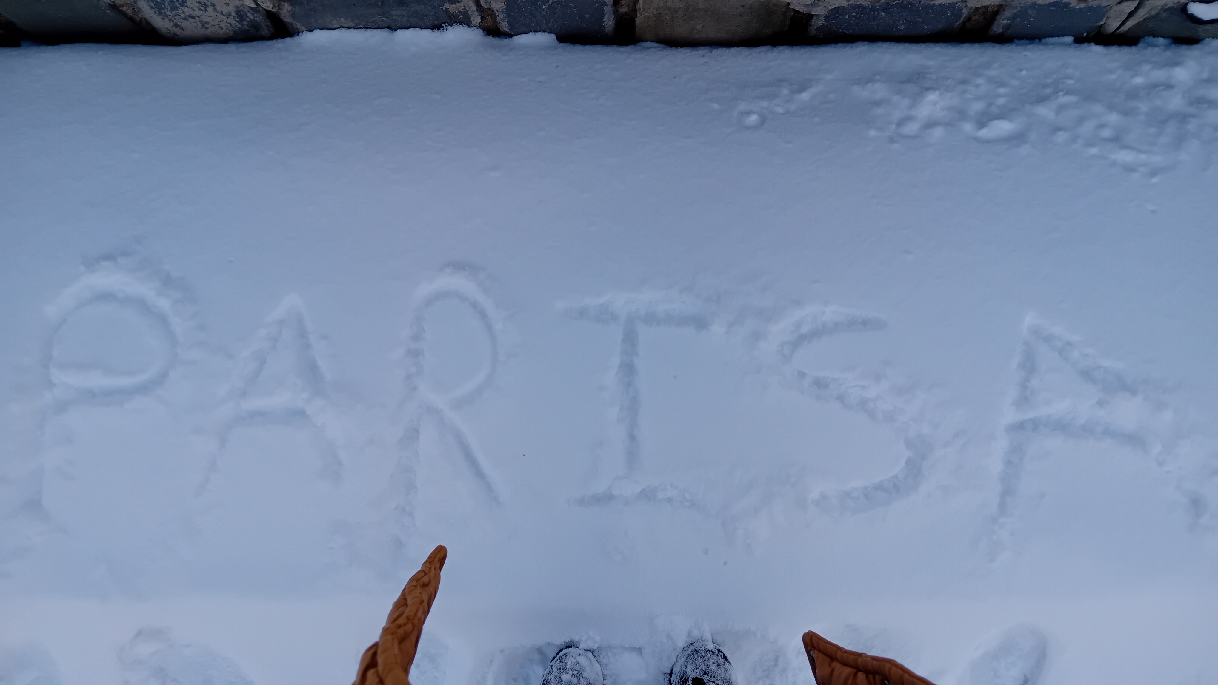 برف، دلخوشی هفته پیشام بود:)