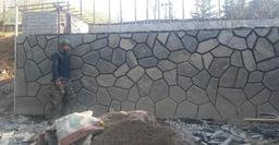 اجرای سنگ لاشه سنگ مالون سنگ ورقه ای احمدی