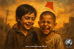 کاسه گدایی زیر ناودون آبرو