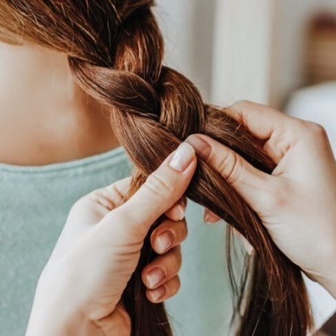 برای آخرین بار بافتن موهایت!