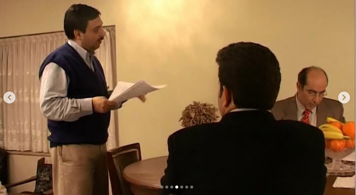 تمرینات قبل از آغاز فیلمبرداری