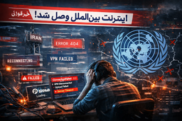 اینترنت بین‌الملل وصل شده؛ دروغ بین المللی