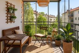 چطور بالکن کوچک خانه‌مان را به گوشه‌ای دنج و تابستانی برای دورهمی‌ها تبدیل کنیم؟