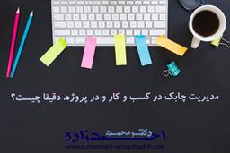 مدیریت چابک در کسب و کار و در پروژه، دقیقا چیست؟