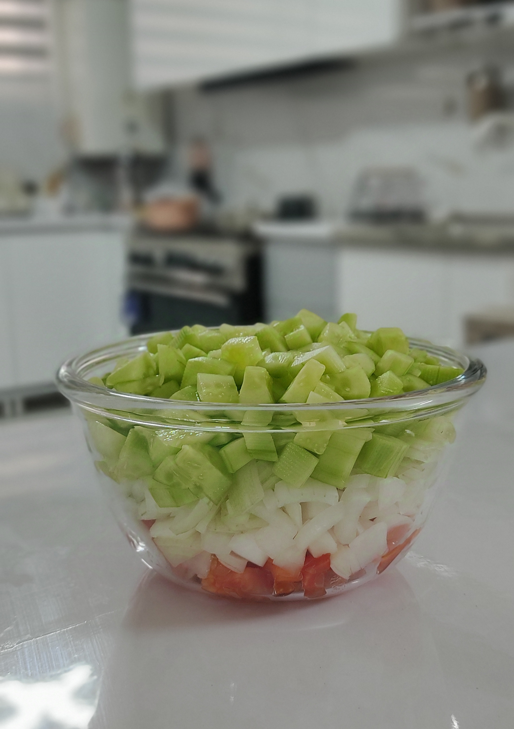 کنشگری سیاسی یک تازه‌عروس😅😂 ولی واقعا سالاد شیرازی یکی از بزرگ‌ترین خدمات شیرازی‌ها به بشریت بوده. عجب چیزیه این سالاد. انگار از بهشت اومده. من واقعا دست شیرازی‌ها رو بخاطر اختراع سالاد شیرازی می‌بوسم.