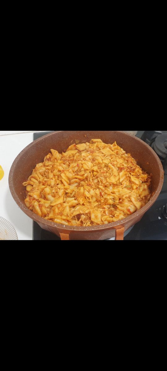 یه شب که با ابجی خونه تنها بودیم پاستا گوشت هم درست کردم
