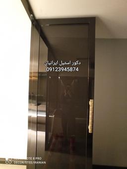 اجرای درب استیل روکش درب استیل،کاور درب استیل،نصب ورق روی درب استیل