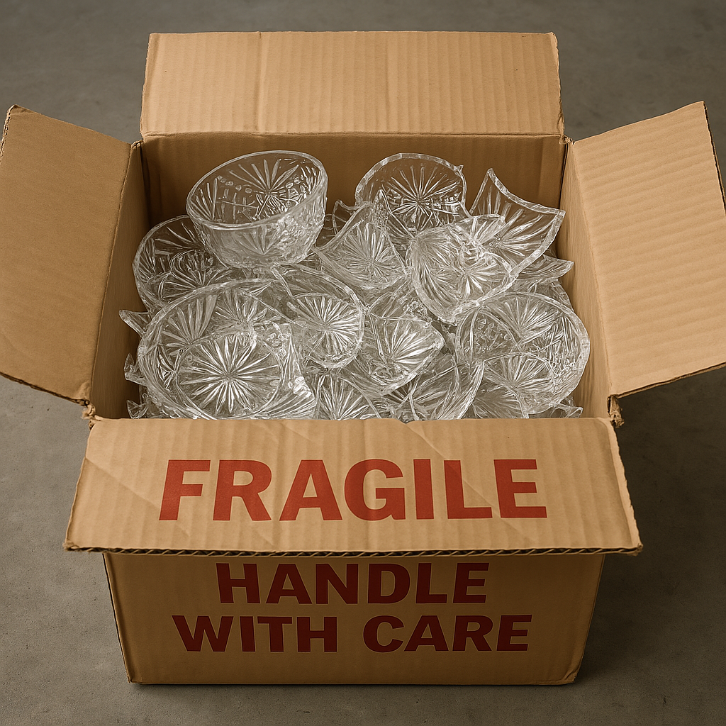 با احتیاط حمل شود؛ شکستنی!