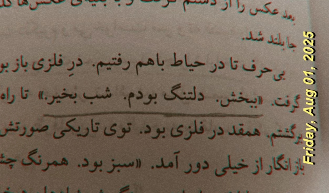 (از کتاب چراغ هارا من خاموش می‌کنم اثر زویا پیرزاد)