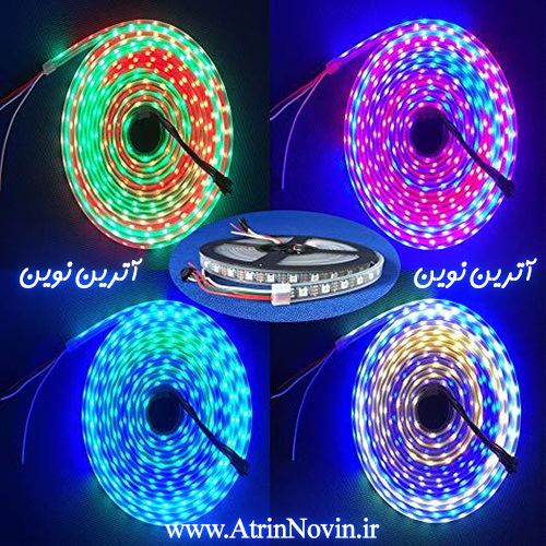 ریسه نواری روکش دار RGB و IP67