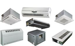 انواع فن کویل سقفی ، زمینی و دیواری