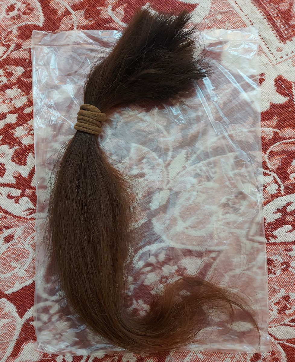 موهای کوتاه شده من💔