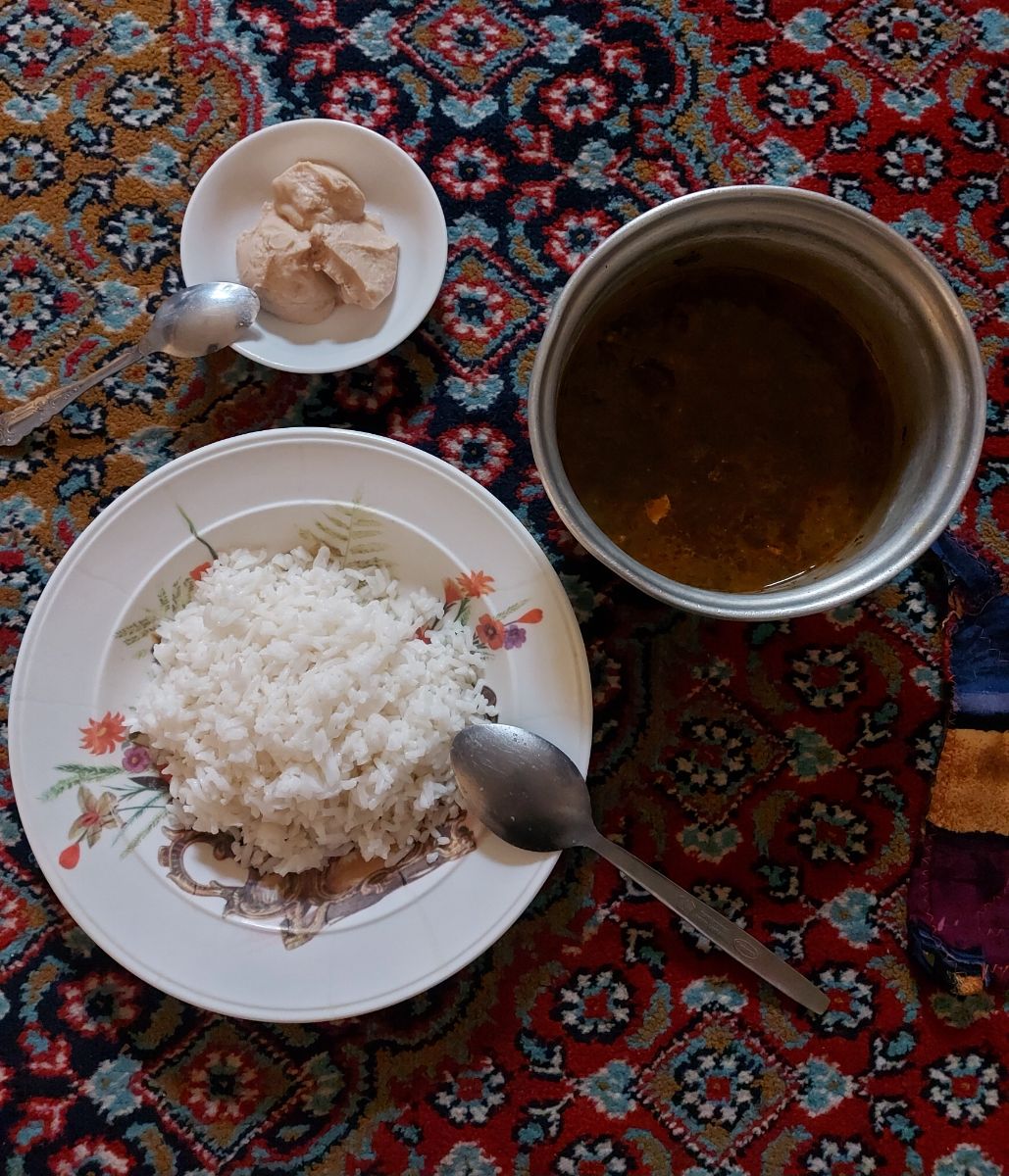 قورمه سبزی با کشک!!!