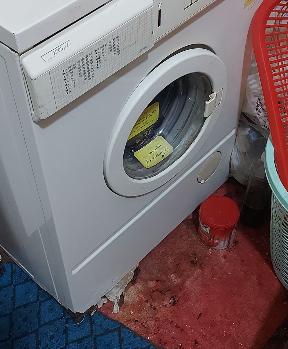 ماشین لباسشویی خراب 