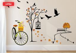 راهنمای استفاده از برچسب دیواری در دکوراسیون خانه و محل کار