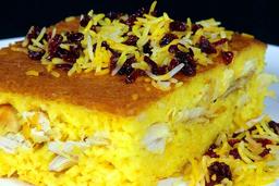 ته چین مرغ چطور درست میشه