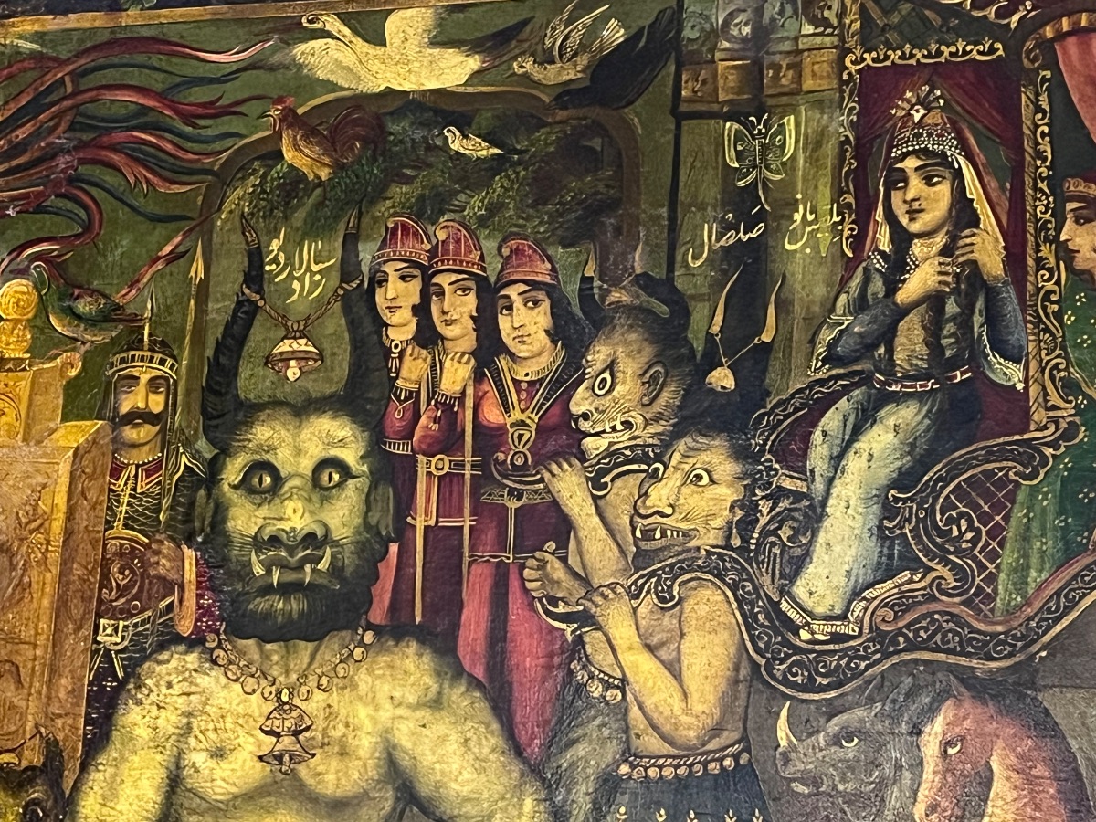 قاب نقالی، خانه مقدم، تهران / عکاس: خودم