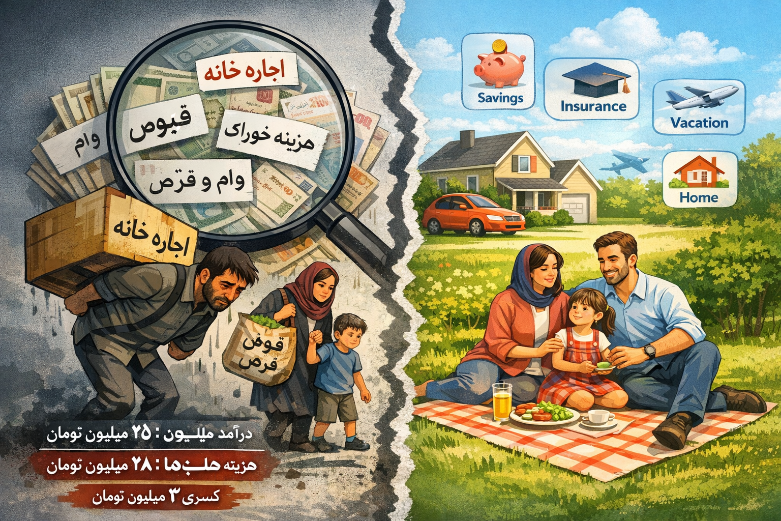 رنجی که می‌برند، برای یک زندگی معمولی!